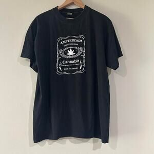 Vintage Amsterdam Cannabis Tee Shirt